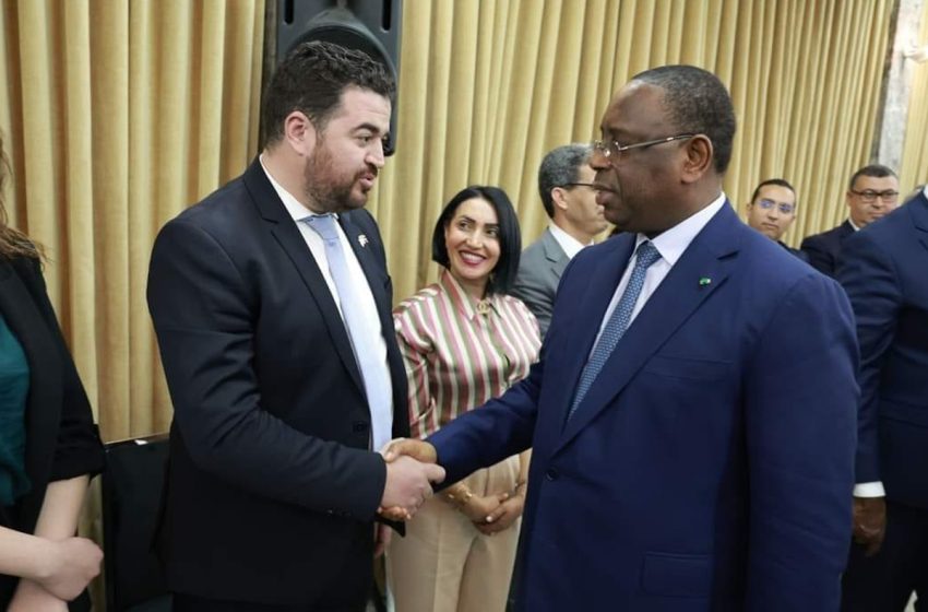  Le président Macky Sall reçoit la délégation marocaine participant aux Assises Sénégalo-Marocaines de la Décentralisation
