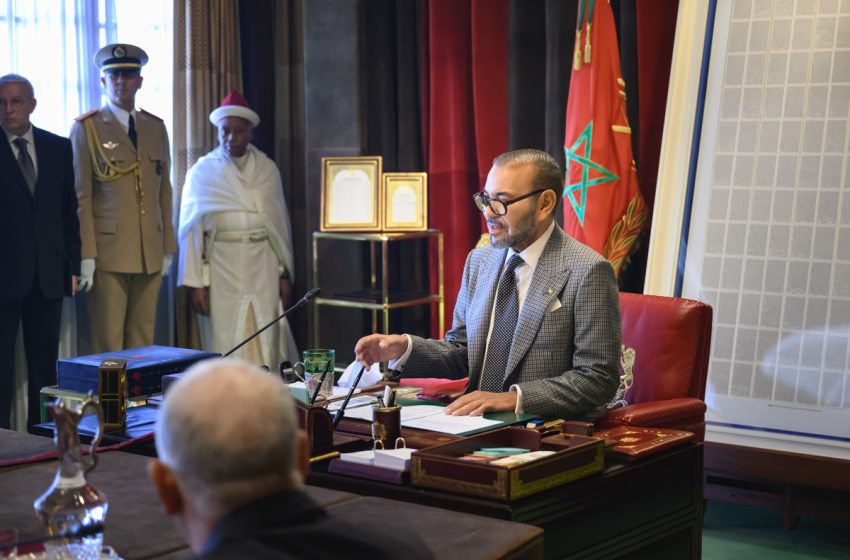 SM le Roi Mohammed VI s’entretient avec le Président de