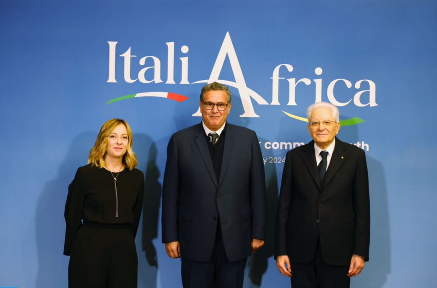  Sommet Italie-Afrique: M. Akhannouch reçu par le Président italien