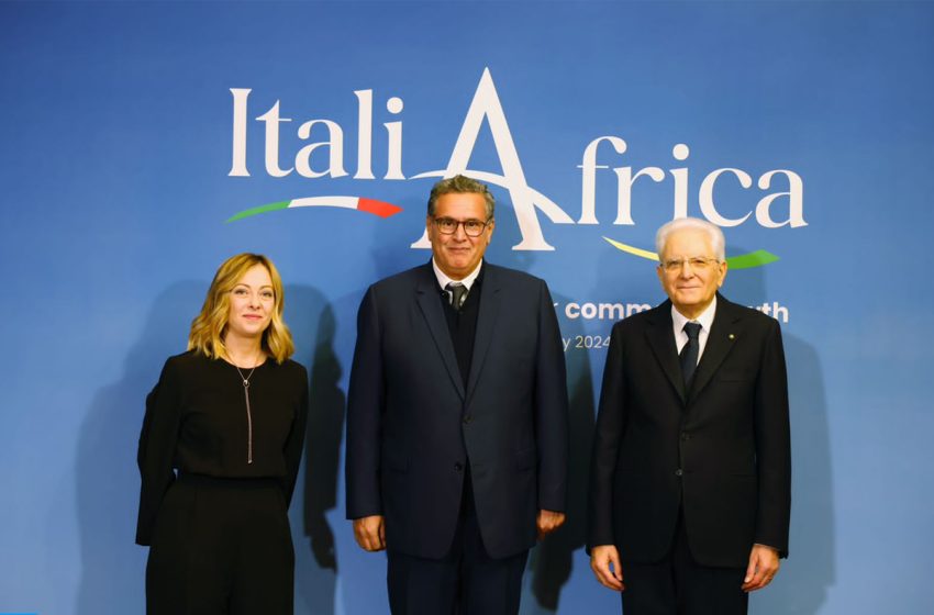 Sommet Italie-Afrique: M. Akhannouch reçu par le Président italien