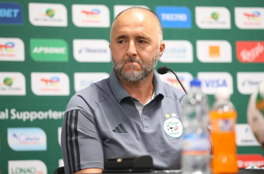 Jamal Belmadi quitte la sélection d’Algérie