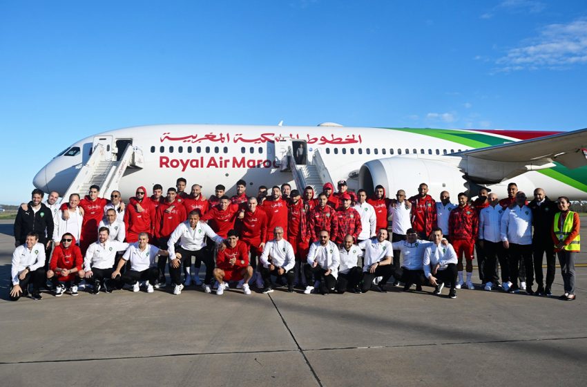  CAN-2023 : Arrivée de l’équipe nationale marocaine en Côte d’Ivoire