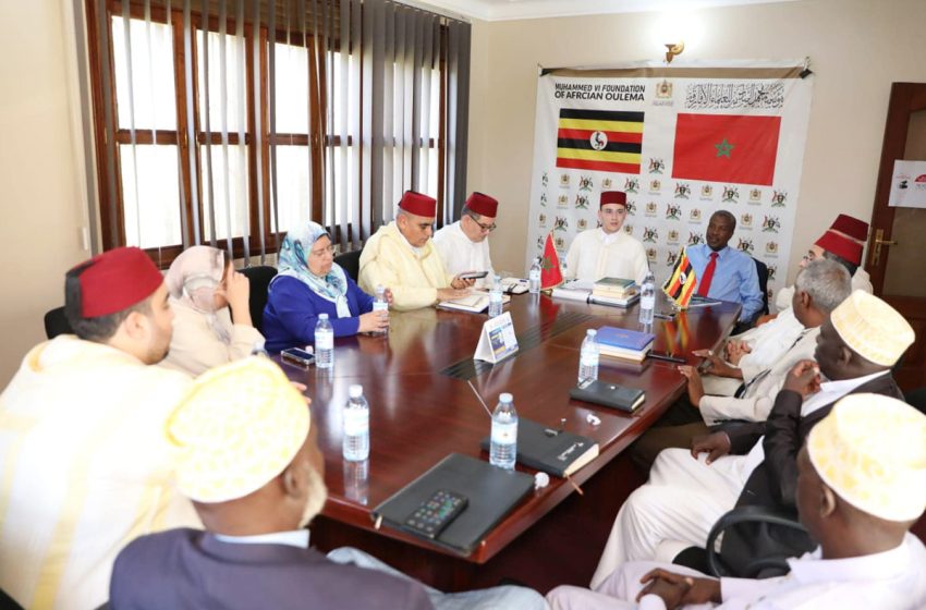  Kampala: visite de courtoisie d’une délégation de la Fondation Mohammed VI des Ouléma africains au SG du Conseil interreligieux ougandais
