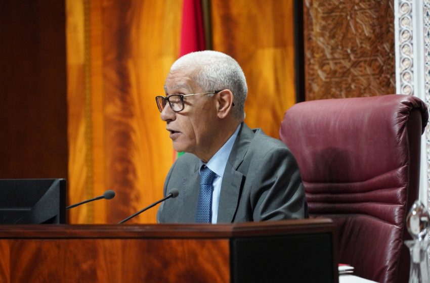  Talbi El Alami: adoption de 111 projets de loi et 6 propositions de loi lors de la première moitié de la législature actuelle