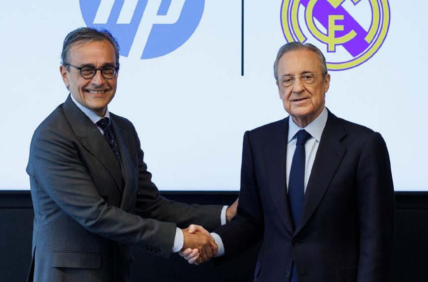  Le Real Madrid annonce un accord de sponsoring historique avec HP