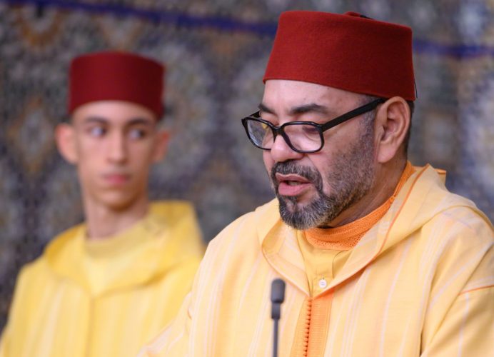 Message de condoléances de SM le Roi aux Souverains de Jordanie suite au décès du père de SAR la Princesse Rajwa Hussein