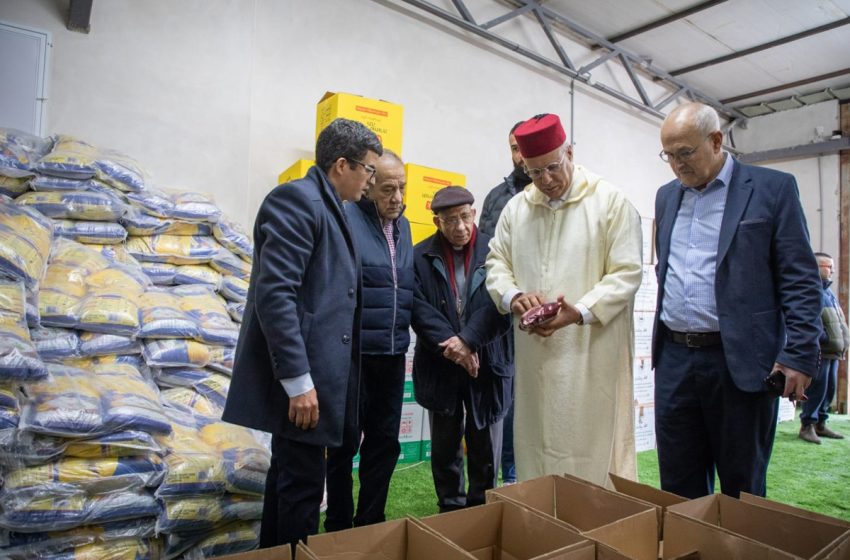  Sur Instructions de SM le Roi, Président du Comité Al Qods, l’Agence Bayt Mal Al Qods Acharif lance l’opération humanitaire dans la Ville Sainte à l’occasion du mois sacré de Ramadan