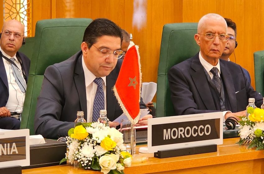  Question palestinienne: l’engagement du Maroc sous le leadership de SM le Roi constant, concret et ne peut faire l’objet de surenchères (M. Bourita)