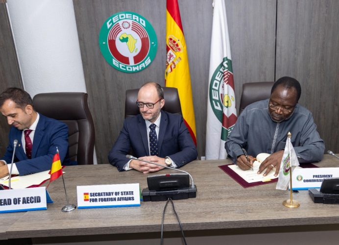 La CEDEAO et l’Espagne signent un protocole d’accord de 2,5 millions d’euros