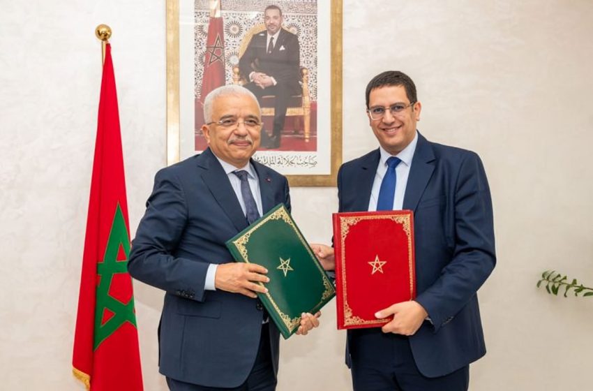 Rabat: Convention de partenariat et de coopération pour la collecte des données sur les familles au niveau territorial