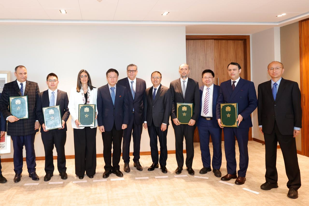 Signature de la convention d’investissement et démarrage des travaux du projet d’usine de cathodes pour véhicules électriques du groupe chinois BTR