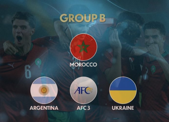 Tournoi olympique de football masculin (Paris 2024): Le Maroc dans le groupe B avec l’Argentine, l’Ukraine et une équipe asiatique