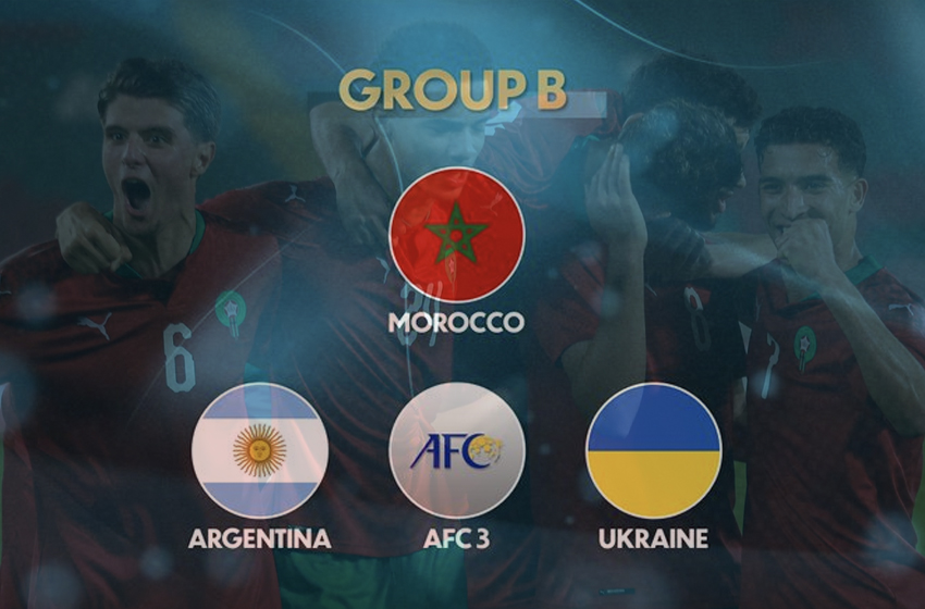 Tournoi olympique de football masculin (Paris 2024): Le Maroc dans le groupe B avec l’Argentine, l’Ukraine et une équipe asiatique