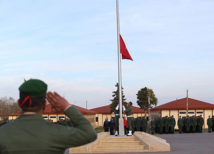 Service militaire: Cérémonie au 7ème CFA de Benslimane à l’occasion de la fin de formation du 38ème contingent des appelés