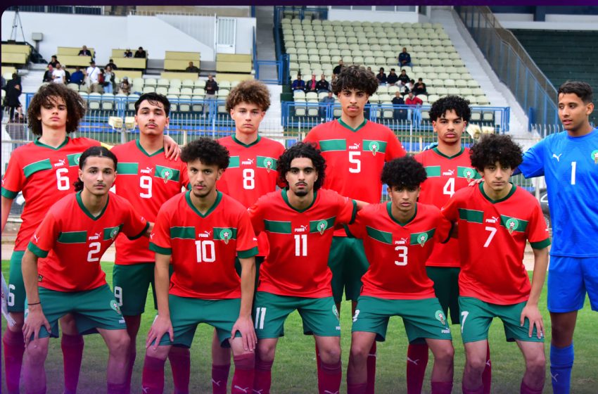 Foot/Natifs de 2007: Le Maroc s’impose face à la Tunisie (2-1) en amical