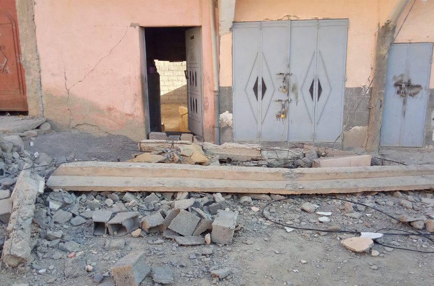  Province de Chichaoua : Suivi rigoureux et régulier des différents chantiers de reconstruction post- séisme