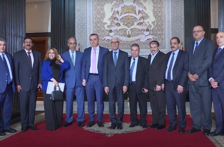 Le premier vice-président de la Chambre des conseillers s’entretient avec une délégation du parlement jordanien