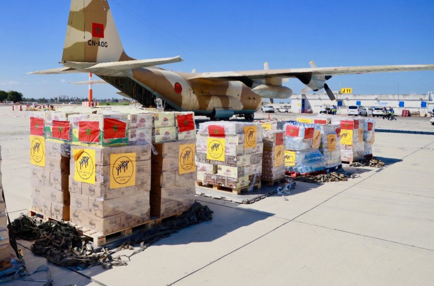 Dans le cadre de l’opération humanitaire ordonnée par SM le Roi Mohammed VI, l’Agence Bayt Mal Al Qods remet des équipements à l’hôpital “Le Croissant Rouge” à Al Qods