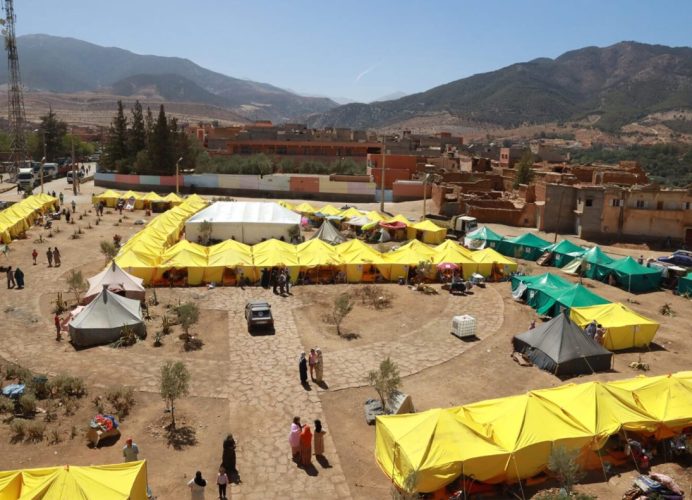 Fondation Mohammed V pour la Solidarité : Mise en place d’une plateforme d’hébergement à douar Toulkine dans la province d’Al Haouz