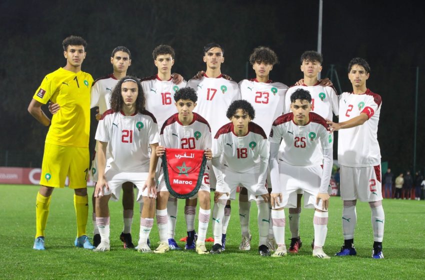 La sélection nationale U16 en stage à Maâmora