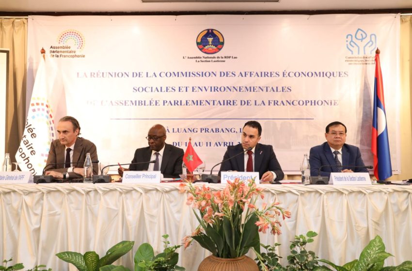  APF : La Chambre des Conseillers participe à Laos aux travaux de la Commission des affaires économiques sociales et environnementales