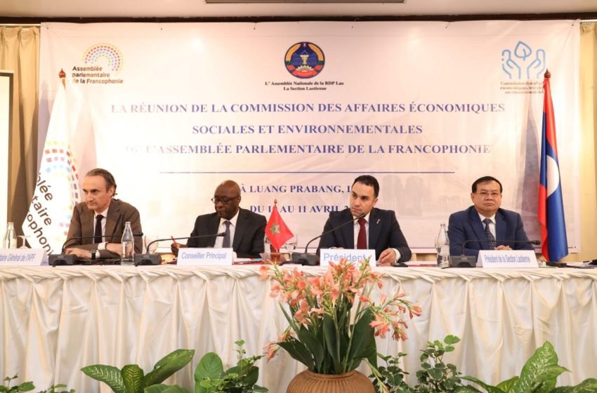 APF : La Chambre des Conseillers participe à Laos aux travaux de la Commission des affaires économiques sociales et environnementales