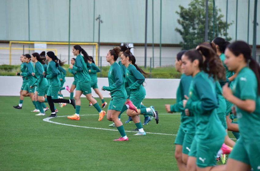 La sélection marocaine féminine U20 en stage au Complexe Mohammed VI de football