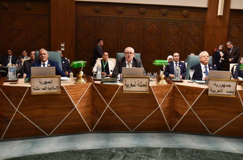  Le Maroc participe au Caire à la 6ème conférence du Parlement arabe et des présidents des assemblées et parlements arabes