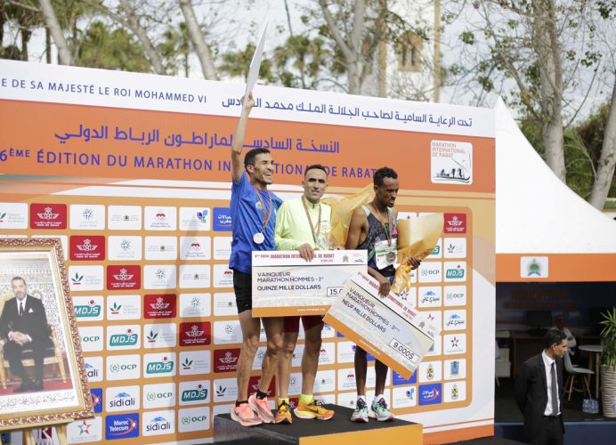 7è Marathon international de Rabat: Participation d’athlètes internationaux de haut niveau représentant 64 pays