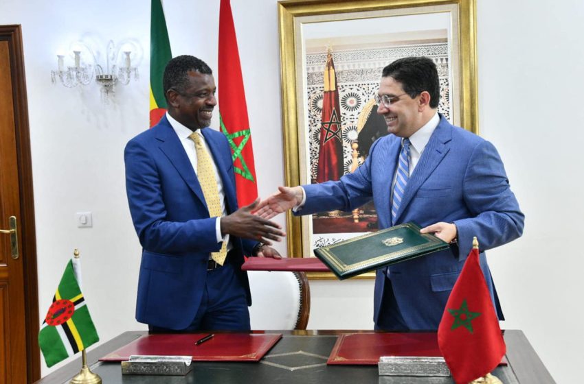 Le Royaume du Maroc et le Commonwealth de la Dominique engagés à conclure une feuille de route 2025-2027 de coopération de nouvelle génération