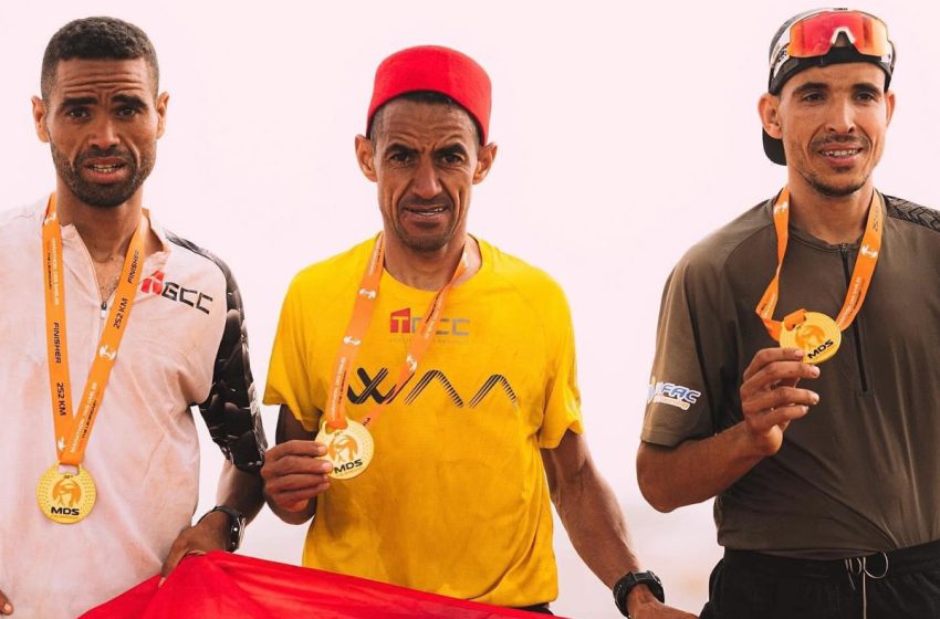 38è Marathon des sables: Le Marocain Rachid El Morabity sacré pour la 10è fois
