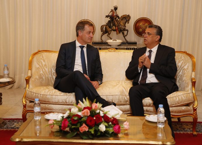 Arrivée au Maroc du Premier ministre belge pour co-présider la Haute commission mixte bilatérale