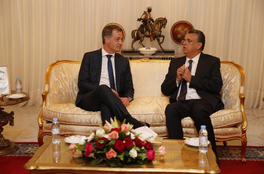  Arrivée au Maroc du Premier ministre belge pour co-présider la Haute commission mixte bilatérale
