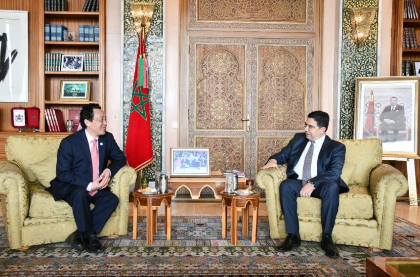 M. Bourita s’entretient à Rabat avec le DG de la