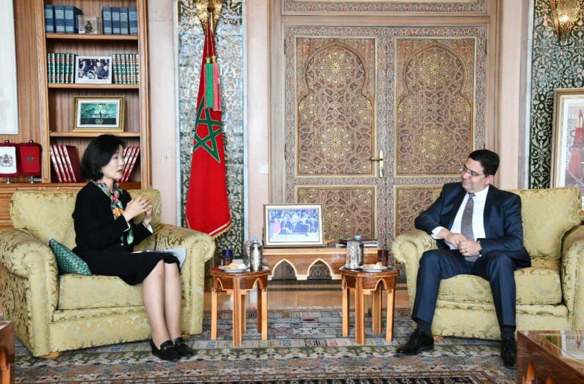 M. Bourita s’entretient à Rabat avec la vice-ministre coréenne des AE, en charge du climat et Envoyée Spéciale du 1er Sommet Corée-Afrique