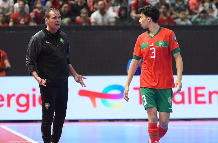 CAN de futsal (finale) : la sélection marocaine à deux