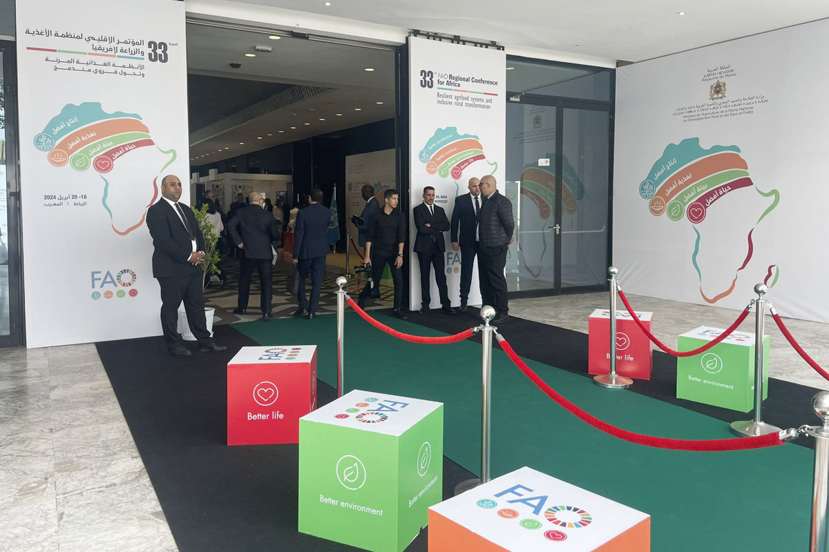 Rabat: coup d’envoi de la 33ème session de la Conférence régionale de la FAO pour l’Afrique