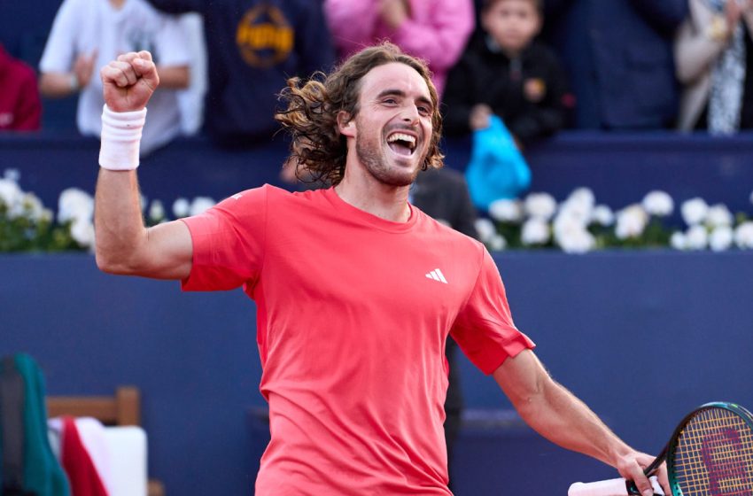 Tournoi de Barcelone: Tsitsipas rejoint Ruud dans le dernier carré