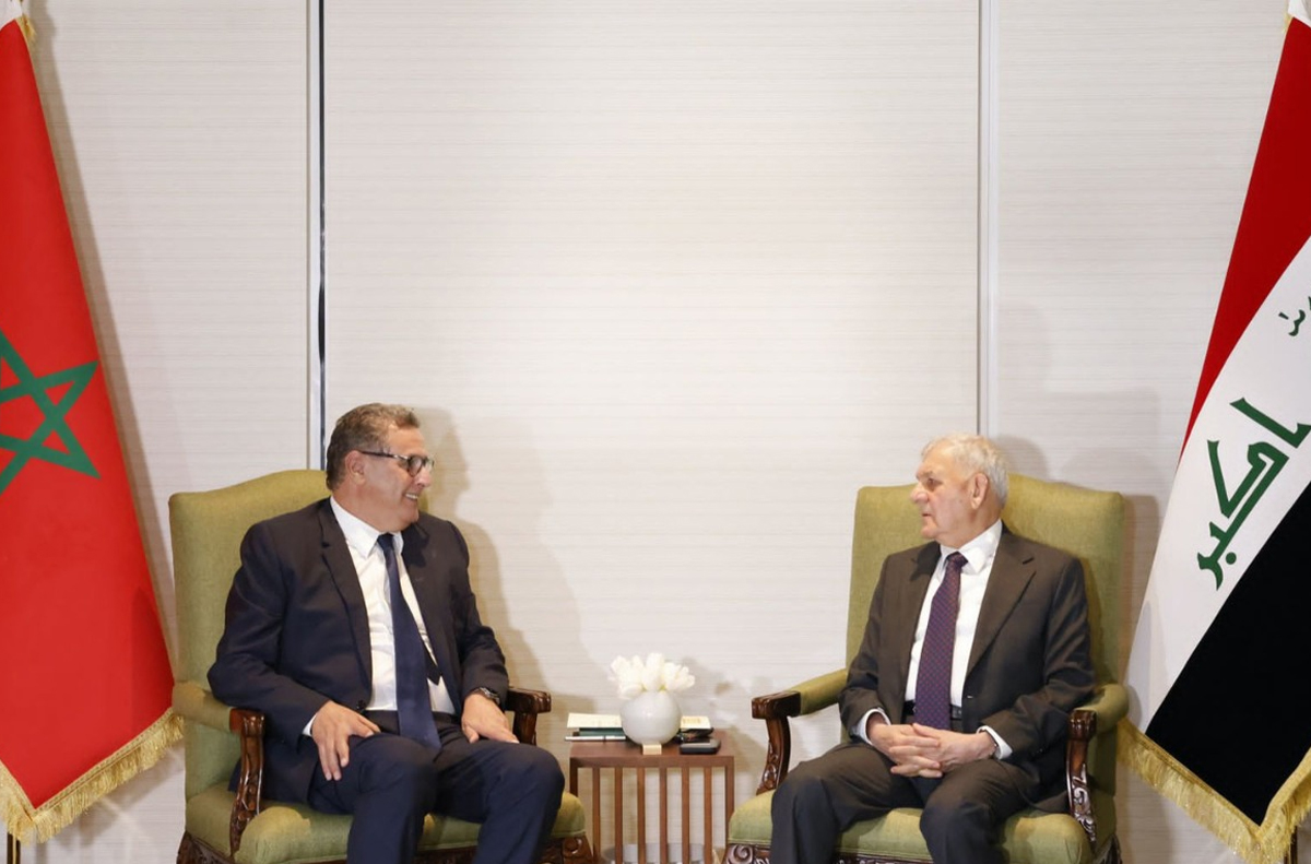 Sommet arabe: M. Akhannouch s’entretient à Manama avec le Président irakien