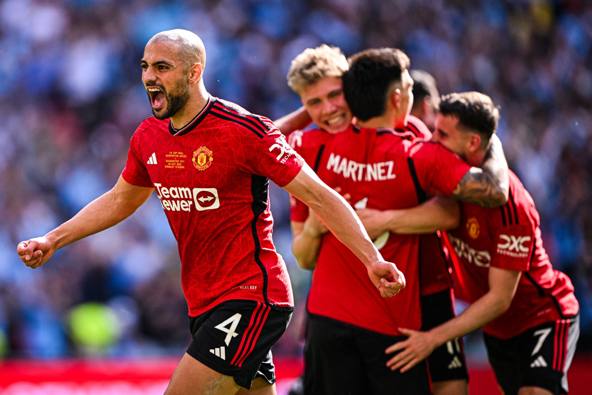 Sofyan Amrabat et Manchester United s’adjugent la coupe d’Angleterre