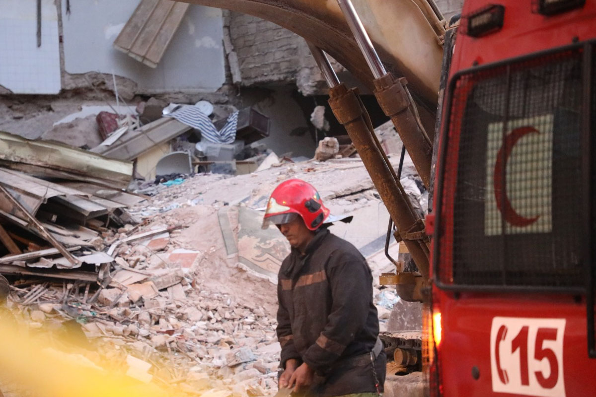 Effondrement d’un immeuble de cinq étages à Casablanca, pas de victimes