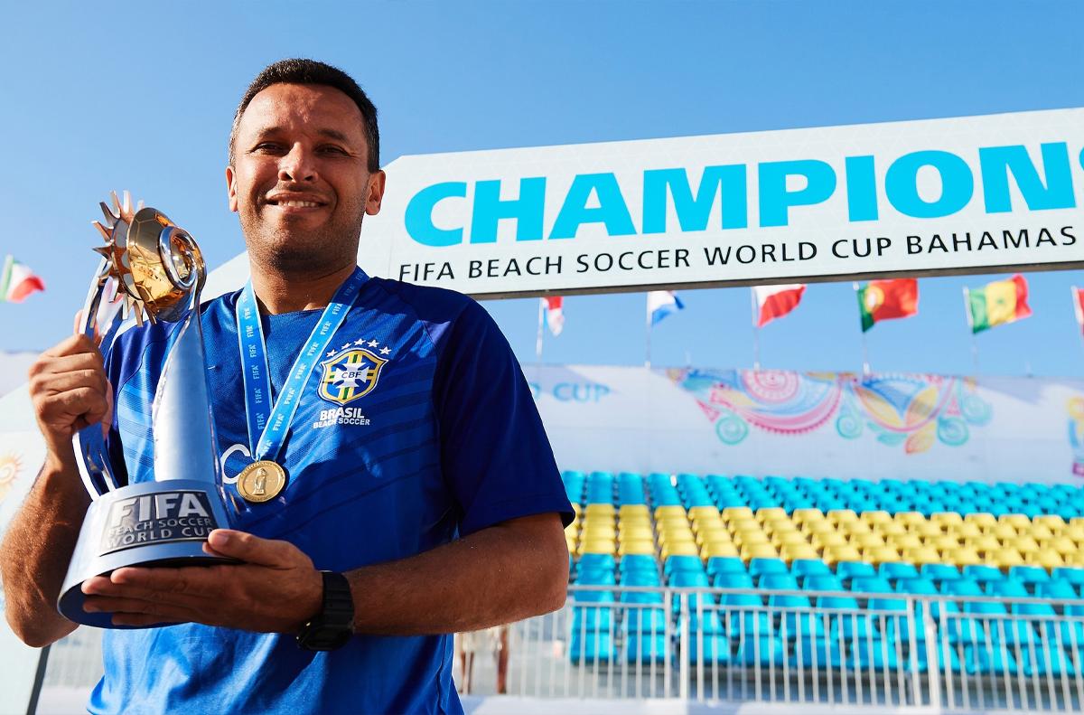 Gilberto Da Costa de Souza nouvel entraîneur de la sélection marocaine de beach soccer