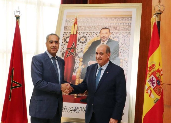 Agadir: M. Hammouchi s’entretient avec le Directeur général de la police nationale espagnole