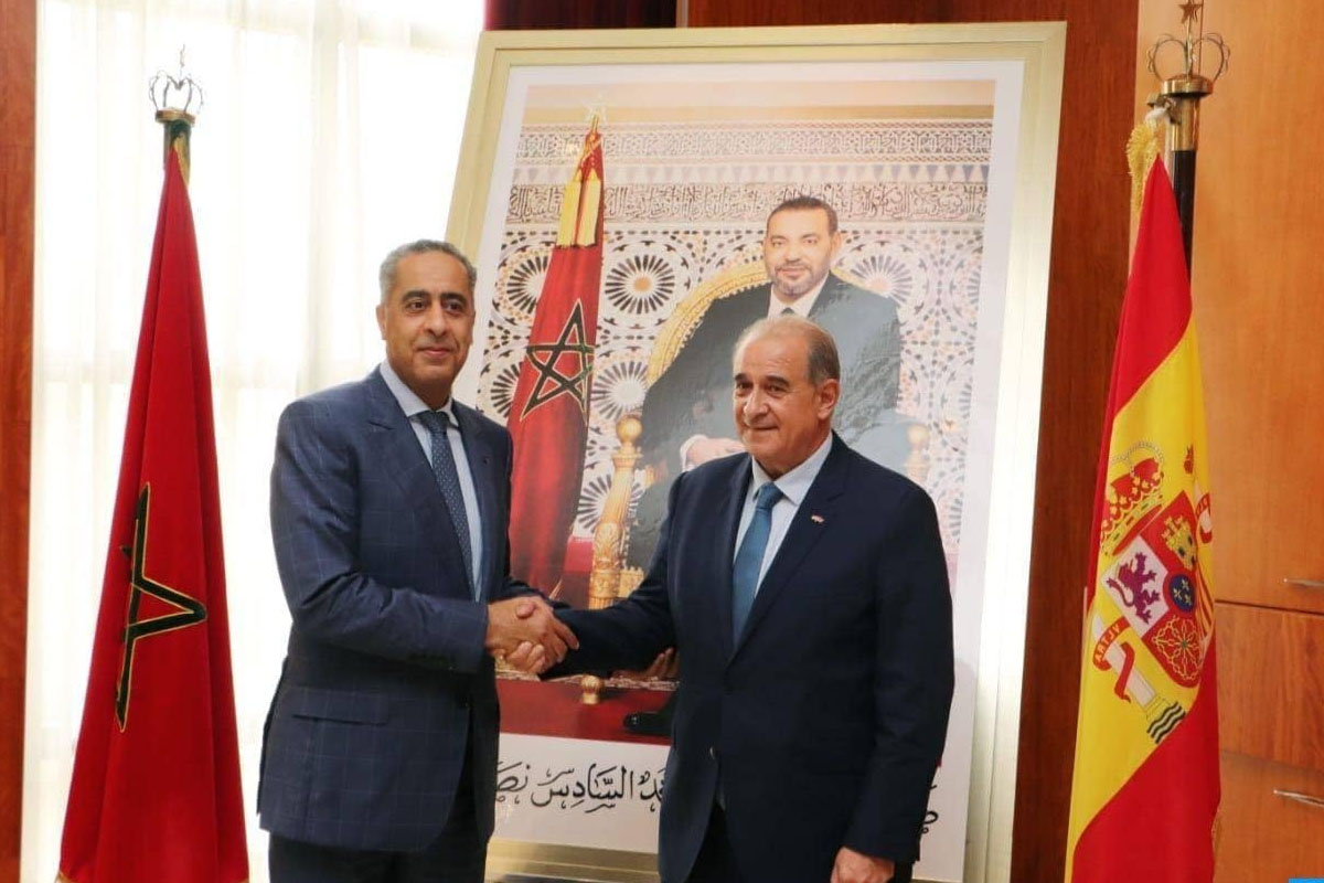 Agadir: M. Hammouchi s’entretient avec le Directeur général de la police nationale espagnole