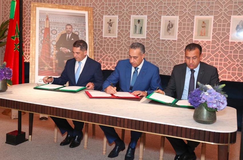  Signature d’une convention d’attribution d’un terrain pour le nouveau siège de la Préfecture de police d’Agadir