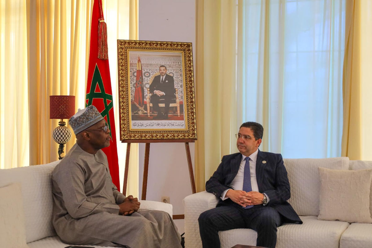 M. Bourita s’entretient à Banjul avec son homologue du Niger