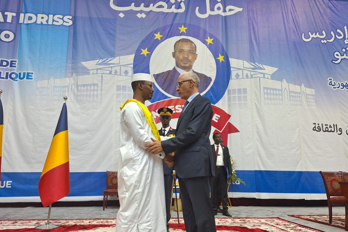 M. Rachid Talbi El Alami représente SM le Roi à la cérémonie officielle d’investiture du Président élu de la République du Tchad