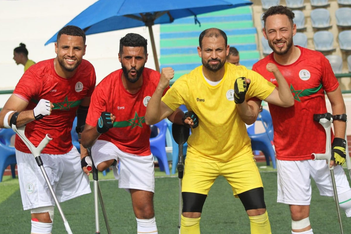 CAN de football pour amputés (Egypte-2024): Le Maroc qualifié en quarts de finale
