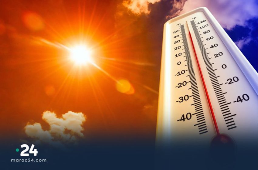  Bulletin d’alerte: Vague de chaleur (40-44°C) de mardi à vendredi dans plusieurs provinces du Royaume