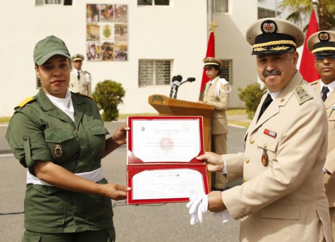 Témara : Le 38è contingent des appelées au service militaire achève les étapes de formation militaire et de qualification professionnelle
